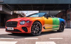 Bentley Continental GT Convertible First Edition Rainbow Hero 2020 года (UK)